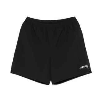 St&uuml;ssy Beachwear, male, Black, Size: XL Shorts