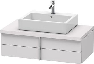 Duravit Duravit Vero Mueble Para Consola, 6572, 2 Cajones, 1000mm, Color (frente/cuerpo): Blanco Lila Seda Laca Mate - Ve657208787