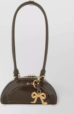 Self Portrait mini leather shoulder bag