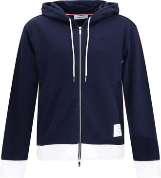 Thom Browne Blue Cotton Mens Sweatshirt