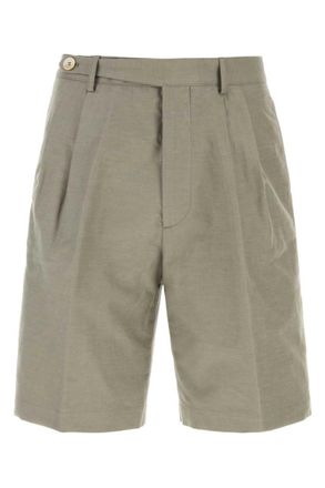 Brunello Cucinelli Grey Solid Shorts