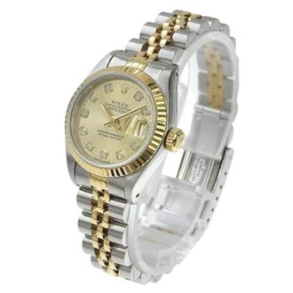 Rolex Pre-owned Vintage Polshorloge - Dames - Vintage Horloges - Geel - ONE Size - Vintage