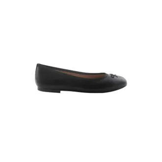 French Sole Womens Kathy Leather Shoes In Black