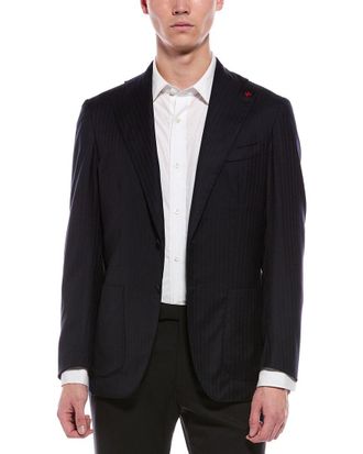 Isaia Wool & Cashmere-Blend Blazer