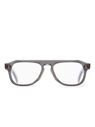 Cutler and Gross square-frame glasses - unisex - Acetate - 54 - Grey