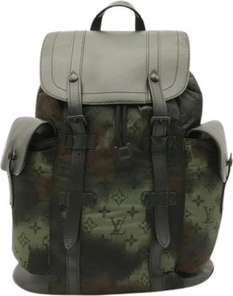 Louis Vuitton Pre-owned Vintage Nylon Backpack - Heren - Vintage Rugzakken - Veelkleurig - ONE Size - Nylon - Vintage