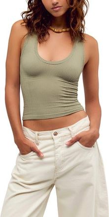 Free People Clean Slate Crop Tank in Laurel Canyon at Nordstrom, Size Large/x-Large