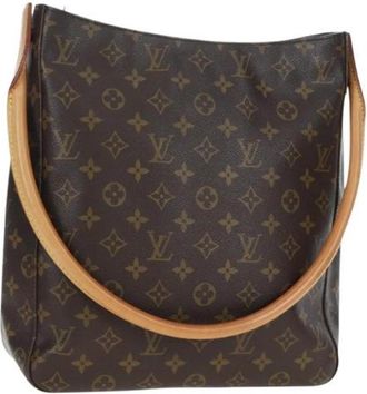 Louis Vuitton Pre-owned Looping GM Schoudertas - Dames - Vintage Schoudertas - Bruin - ONE Size - Vintage