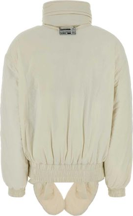 Golden Goose Womens Journey Down Jacket Beige Nylon