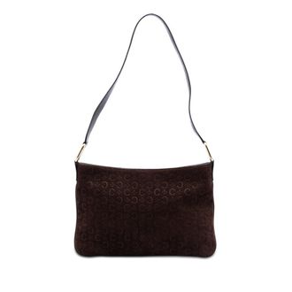 Celine Pre-owned Celine C Macadam Suede Shoulder Bag Ladies UMCYWGZ8QZFIP90H