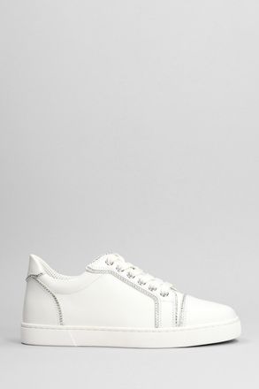 Christian Louboutin Sneakers In White Leather
