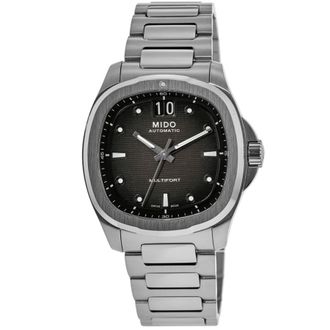 Mido Multifort TV Big Date Grey Dial Steel Mens Watch M049.526.11.081.00