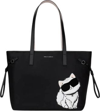 Karl Lagerfeld Ikon Tote Bag - Dames - Shoppers - Zwart - ONE Size - Tassen