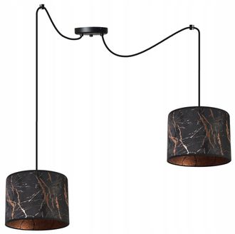 OEM L&aacute;mpara De Techo Colgante, Pantalla Con Estampado De Ara&ntilde;a, Cobre
