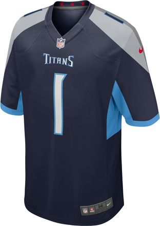 Nike Cam Ward Tennessee Titans 2025 NFL Draft First Round Pick Nike Mens NFL Game Jersey in Blue | 67NMTTGH8FF-JL8
