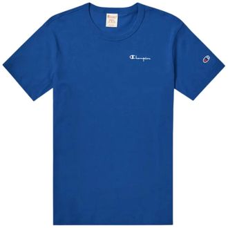 Champion Heren, Tops, Blauw, Maat: XL Katoen