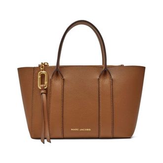 Marc Jacobs Pop J Small Work Tote - Dames - Tassen - Bruin - Maat: ONE Size Leer