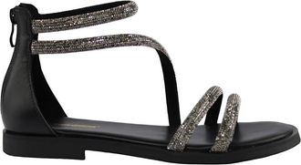 Les Tropeziennes Strass Nero/Argento - Dames - Sandalen - Zwart - 36 EU - Schoenen
