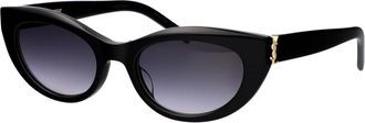 Saint Laurent Sunglasses, female, Black, 54 MM, SL M115 Sunglasses