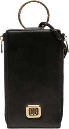 Dolce & Gabbana Pre-owned Shoulder Bag - Dames - Vintage Schoudertas - Zwart - ONE Size - Leer - Vintage