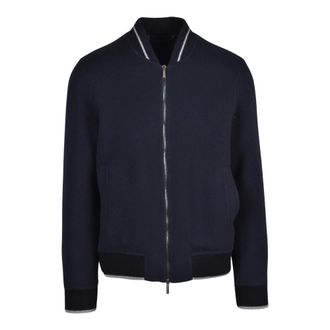 PESERICO Heren, Jassen, Blauw, Maat: 2XL Wol