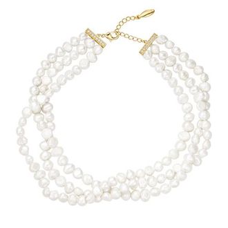Untamed Petals Ocean Freshwater Pearl Choker at Nordstrom