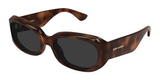 Saint Laurent SL 868/F Asian Fit 003 Womens Sunglasses Tortoiseshell Size 57 - Free RX Lenses - Free RX Lenses