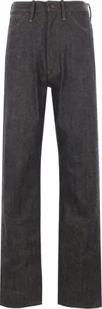 Taiga Takahashi straight-leg jeans - men - Cotton - 34 - Blue