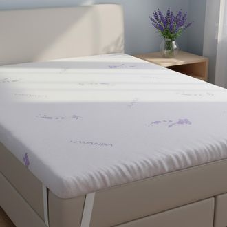 KASANOVA Topper 1 piazza e mezza Lavanda memory 7 zone comfort