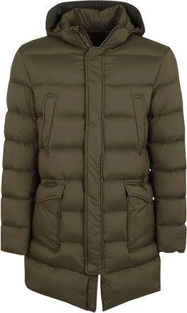 Herno Leskimo Jas - Heren - Winterjassen - Groen - L - Polyester - Jassen