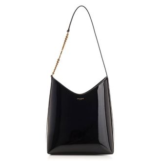 Saint Laurent Mini Rendez-Vous Leather Shoulder Bag