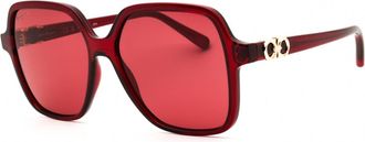 Ferragamo SF1083S 612 Transparent Burgundy/Red