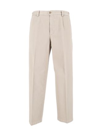 BRIGLIA 1949 Mid-Rise Straight-Leg Formal Pants