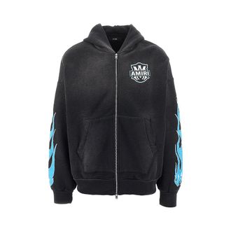 Amiri MA Flames full-zip hoodie Man S