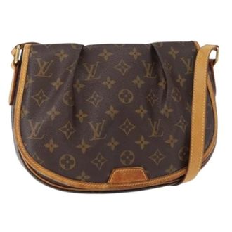 Louis Vuitton Pre-owned Cross Body Bags, female, Brown, Size: ONE SIZE Pre-owned Canvas Cross Body Bag