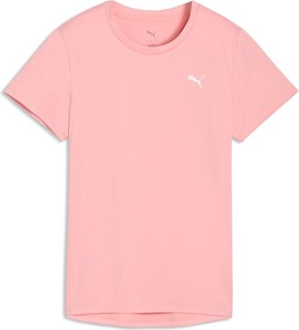Puma Trainingsshirt PUMA W TAD ESSENTIAL CREW TEE, Damen, Gr. XXL, rosy outlook, Jersey, Obermaterial: 100% Polyester, regular fit normal, Rundhals, Shirts