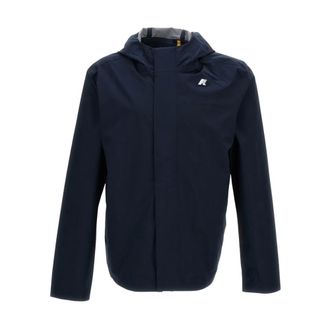 K-Way K-Way, Rain Proof Jackets, male, Blue, Size: XL Jacko Stretch 2L Jacket