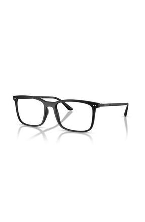 Giorgio Armani 56mm Square optical glasses in Black at Nordstrom