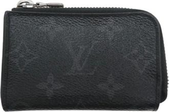 Louis Vuitton Pre-owned Wallets, male, Black, Size: ONE SIZE Pre-owned Coin Case