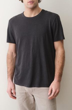 Marine Layer Relaxed Hemp Cotton Shorts in Faded Black at Nordstrom, Size Xx-Large