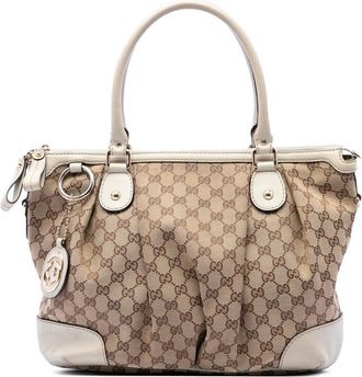 Gucci Pre-owned Gucci GG Canvas Sukey Satchel Ladies UG7ZB80OWCFJ82IA