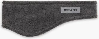 Turtle Fur Bang Band Fleece Headband in Charcoal at Nordstrom