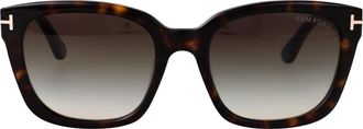 Tom Ford Squared Sunglasses Ft1216 52 B