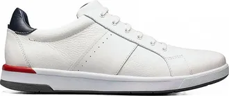 Florsheim Mens Crossover Lace To Toe Sneaker In White