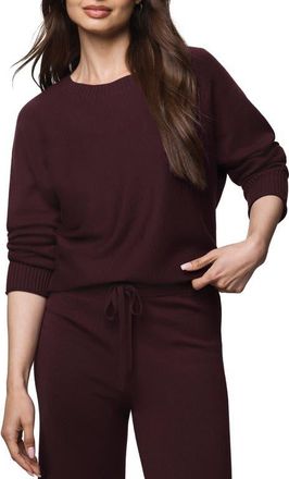 Splendid Georgie Pullover Sweater in Dark Plum Purple at Nordstrom, Size X-Large