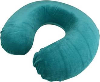 Trade Shop Trade Shop - Coj&iacute;n De Viaje Cuello Collar De Cuello Cervical 31 Cm Viajes En Coche Aviones - Verde