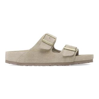 Birkenstock Arizona Narrow Fit - Dames - Sandalen - Beige - 44 EU - Leer - Schoenen