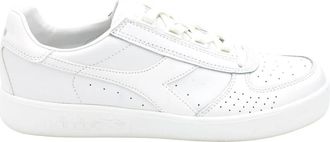 Diadora Klassieke Sneaker White Optical/White Prist - Heren - Sneakers - Wit - 38 EU - Leer - Schoenen