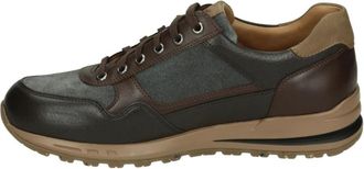 Mephisto Bradley Sneaker - Heren - Veterschoenen - Bruin - 45 EU - Leer - Schoenen