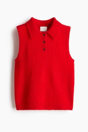 H&M Collared Sweater Vest at Nordstrom, Size 4X-Large